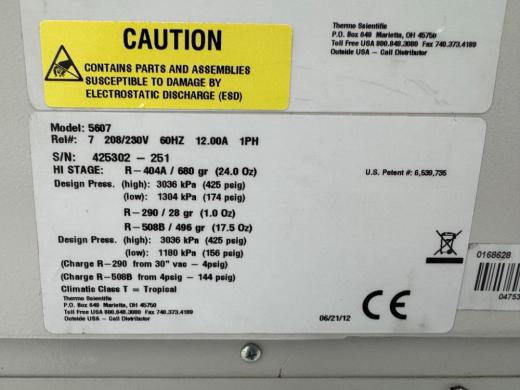 VWR Ultra-low Temperature Laboratory Freezer-cover