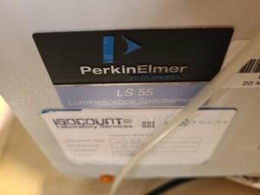 Perkin Elmer LS 55 Luminescence Spectrometer Lab-cover