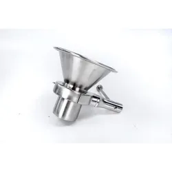 Müller Funnel Type 60 250mm 60° NW100 1.4404 Stainless Steel, 2 of 5