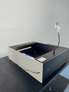 Health Care Logistics Manual Vial Inspection Booth for Pharmaceutical Quality Control-cover