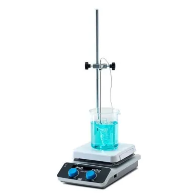 Velp AREC 7 Digital Heated Magnetic Stirrer with PT100 Probe Compatibility