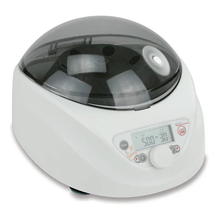 Globe Scientific GCC-P Portable Clinical Centrifuge with Fixed-Angle Rotor and 12VDC Power Adapter