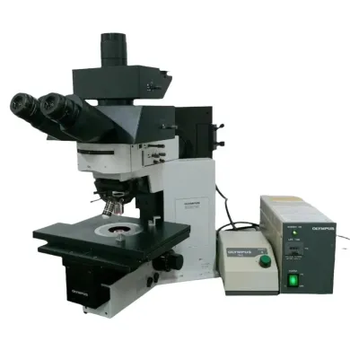 Olympus BX50WI Upright Fluorescence Microscope with Water Immersion and Multiple Illumination Options