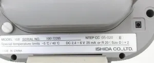 ISHIDA iGB-150 Precision Bench Scale with DC 2.4-6V Power Input, 8 of 11