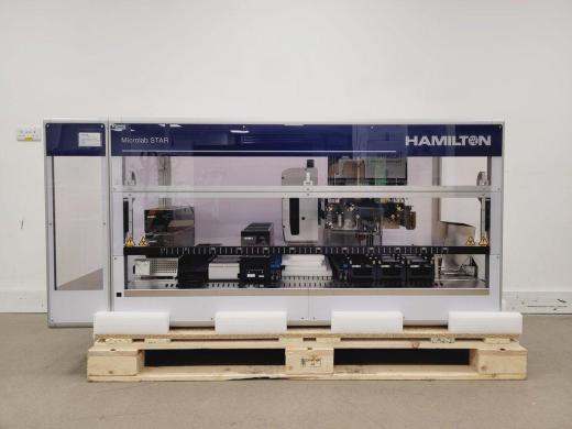 Hamilton Microlab Star Plus Automated Liquid Handler System Model 173000/00-cover