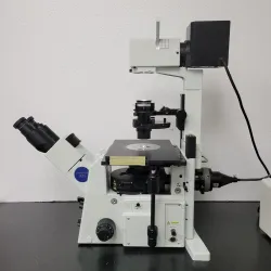 Olympus IX71 Inverted Microscope with DIC and Fluorescence Capability, 3 of 15
