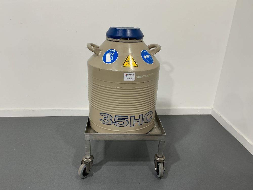Taylor-Wharton 35HC Cryogenic Liquid Nitrogen Storage and Transport Tank