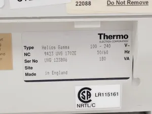 Thermo Electron Helios Gamma UV-Vis Spectrophotometer for Analytical Measurements, 3 of 7