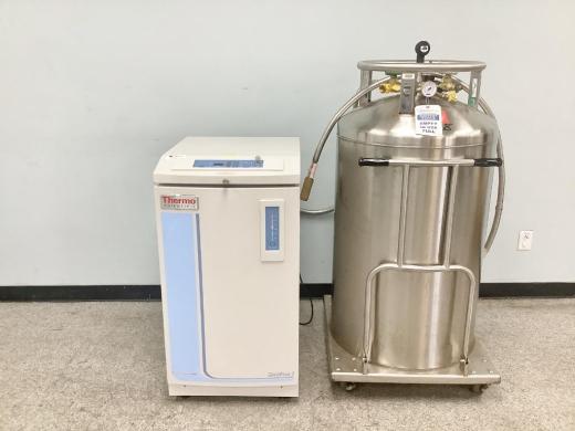Thermo Scientific CryoPlus 1 Auto-Fill Liquid Nitrogen Cryogenic Storage System, 90L Capacity-cover