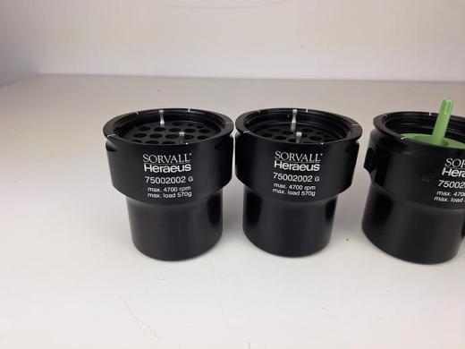 Sorvall Heraeus 75002000 Centrifuge Rotor with Buckets-cover