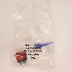 Amphenol D38999/26MC4PN 4-Pin Size 13 Circular Connector, 2 of 3