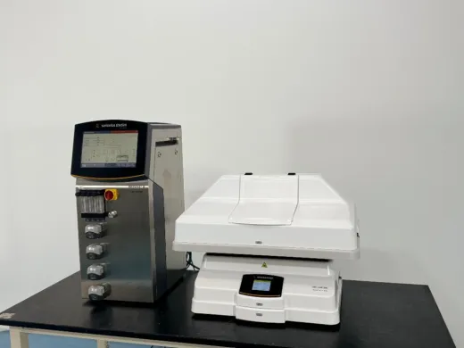 Sartorius Biostat B Bioreactor with Biostat RM Wave Mixer for Bioprocessing