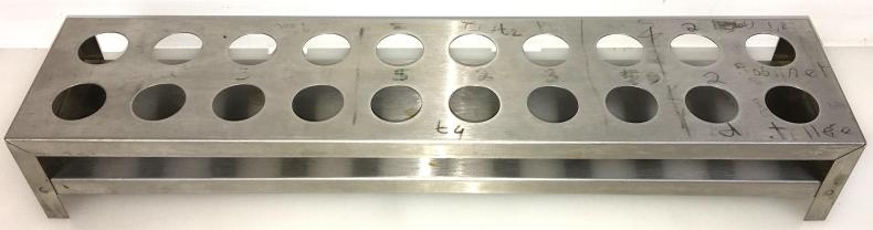 Assorted Laboratory Test Tube and Vial Racks, Box of 15 with Varied Sizes and Capacities-cover