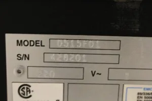 Packard D515F01 Flow Scintillation Analyzer, 5 of 5