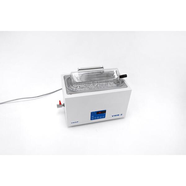 VWR VWB2 2L Digital Laboratory Water Bath with 99°C Temperature Control and Beads