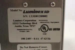 Luminex 100 Flow Cytometry System for Multiplex Bioassay Analysis, 4 of 4