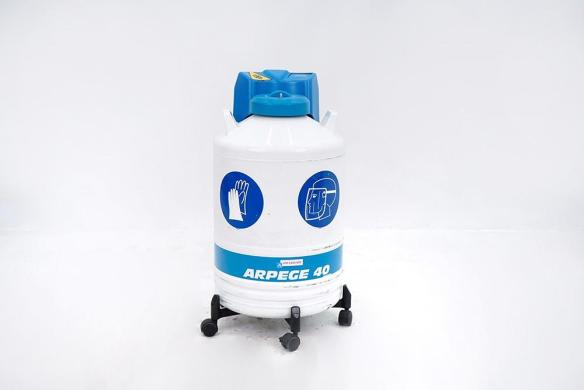 CRYOPAL Air Liquide ARPEGE 40 Liquid Nitrogen Storage Vessel-cover