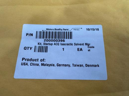 Waters Isocratic Solvent Manager for HPLC Applications, Serial A19QDI022M-cover