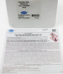 Hach 2767245 High Range Total Phosphate Test 'N Tube Kit with Matched Sample Cell, 8 of 8
