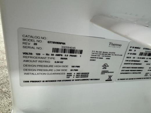 Thermo Scientific GTTSV05RPSA Undercounter Laboratory Refrigerator-cover