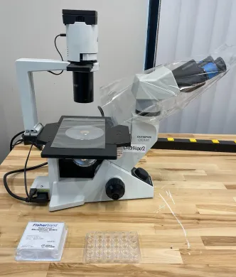 Olympus CKX41 Inverted Phase Contrast Cell Culture Microscope with Ultrlong Working Distance Condenser