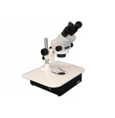 Meiji EMZ-5 Stereo Microscope with LED Brightfield Darkfield Stand