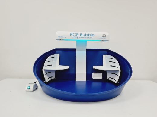 Lab-Bubble Still Air PCR Enclosure - Blue-cover