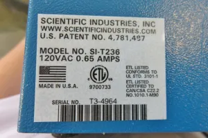 Scientific Industries Vortex Genie 2 Benchtop Vortex Mixer with Variable Speed and Timer, 8 of 10