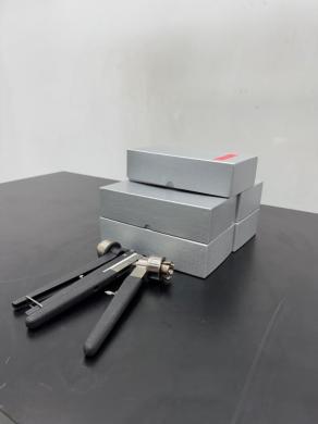 Set of 7 Manual Crimpers for Precise 2 ml and 5 ml Vial Sealing-cover