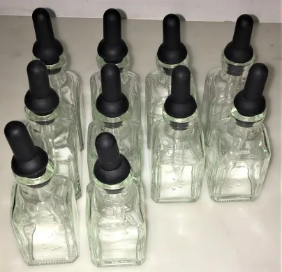 Barnes 40 mL Borosilicate Glass Dropper Bottle (Pack of 10)