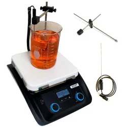 SCILOGEX SCI500HS-Pro LCD Digital Magnetic Hotplate Stirrer with 500°C Max Temperature and 1500 rpm Speed, 2 of 4