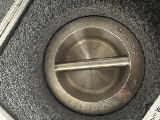 Set of 3 Used Calibration Weights for Precision Balances-cover