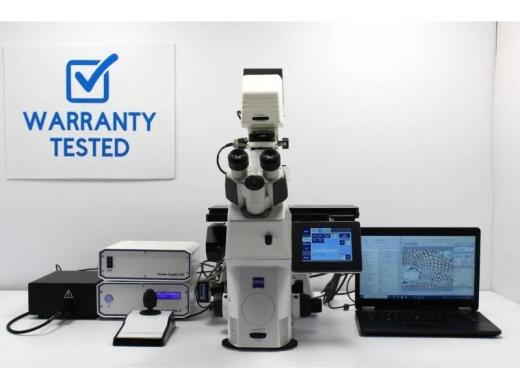 Zeiss AXIO Observer 7 Inverted LED Fluorescence Phase Contrast Motorized Microscope with Definite Focus 3-cover