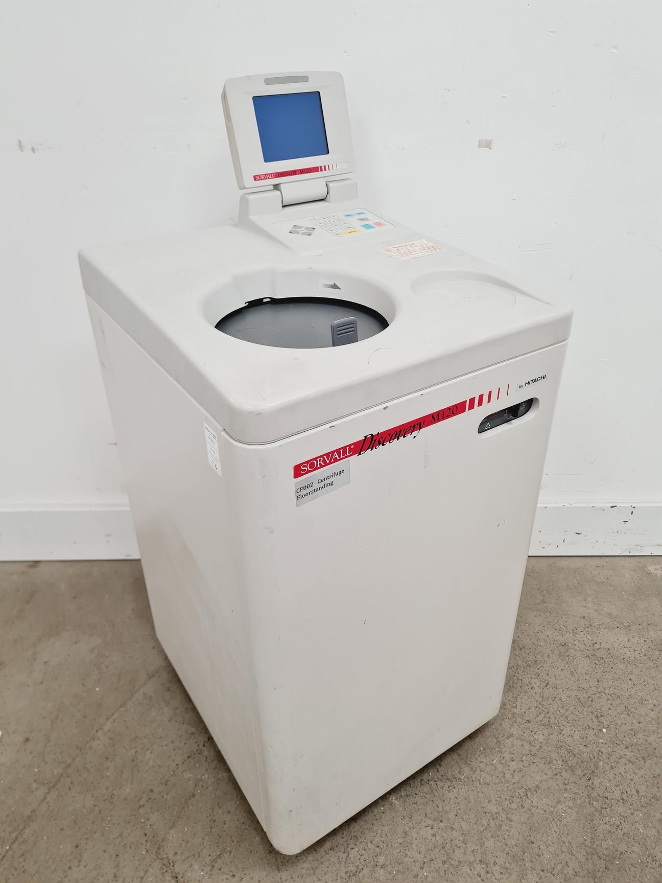 Hitachi Sorvall Discovery M120 Floor-Standing Refrigerated Centrifuge
