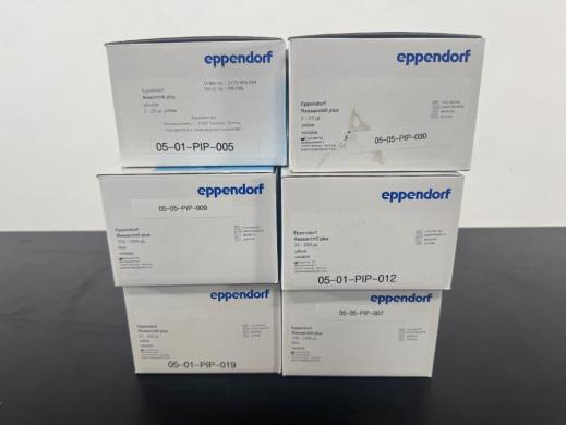 Eppendorf Research Plus Single Channel Micropipettes Set of 6-cover