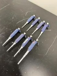 Rainin Pipet Lite Single-Channel Manual Pipettes, Set of 8, 2 of 4