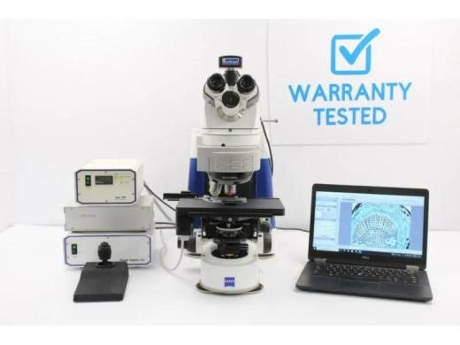 Zeiss AXIO Imager M1 Motorized Upright Fluorescence Microscope with New Filter Sets-cover