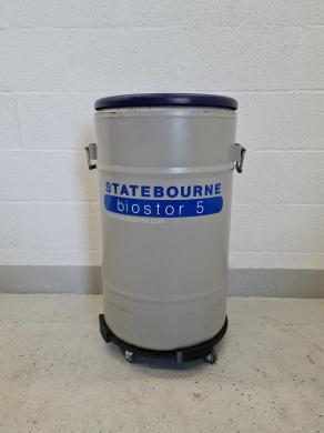 Statebourne Cryogenics Biostor 5 Liquid Nitrogen Storage Dewar Tank-cover