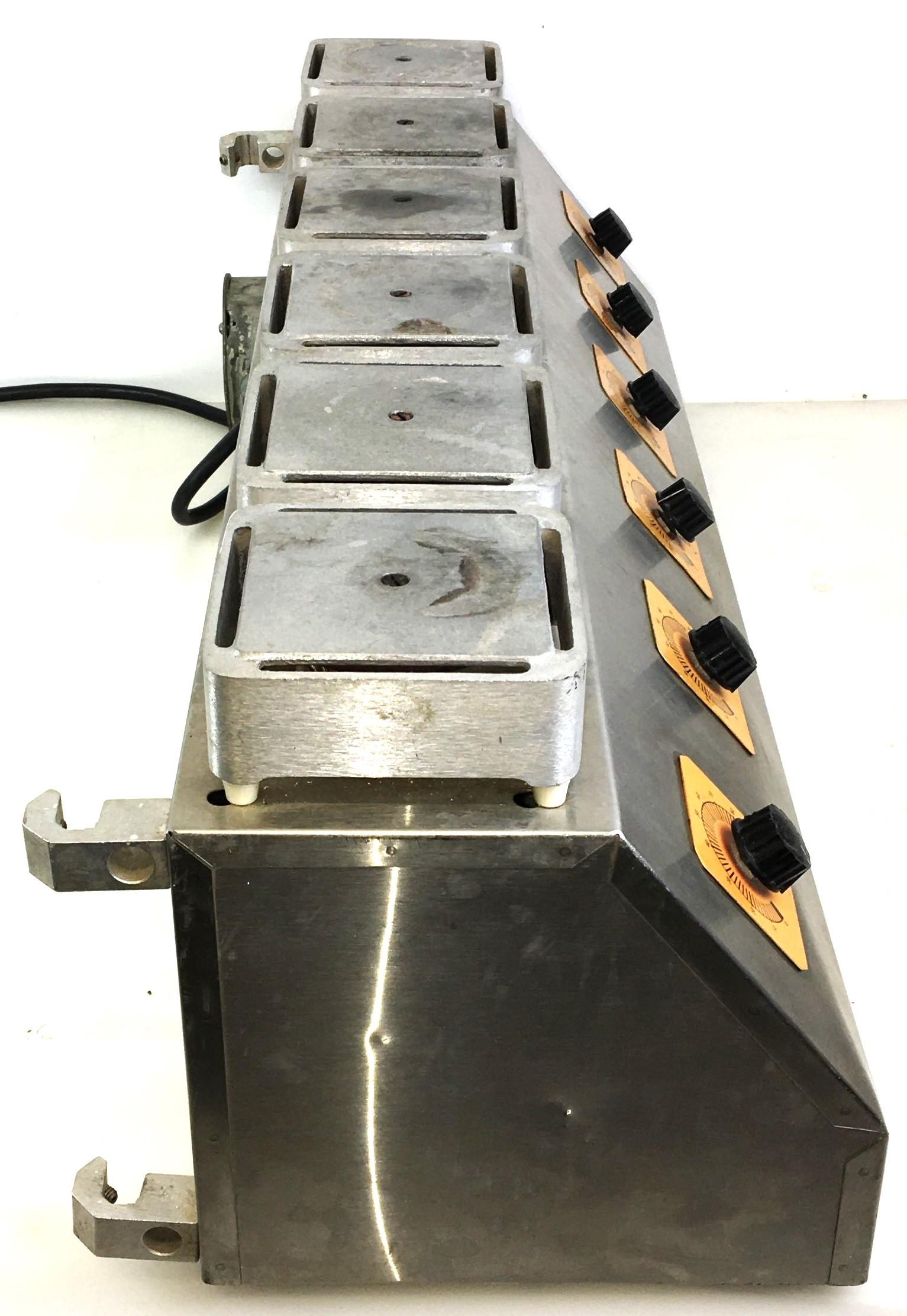 Lab-Line 5002 Six-Place Extraction Heater with Individual Hot Plate Controls