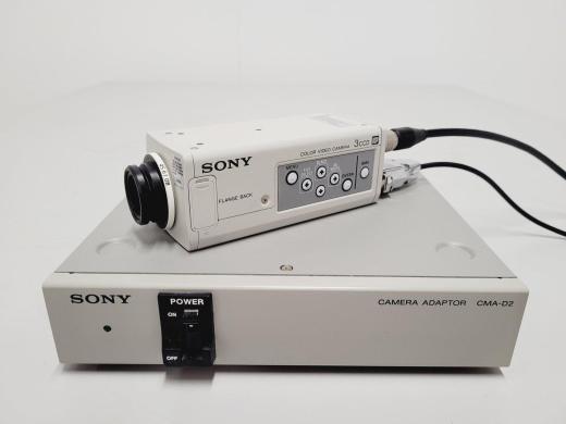 Sony 3CCD Colour Video Camera DXC-390P and Adaptor CMA-D2CE-cover