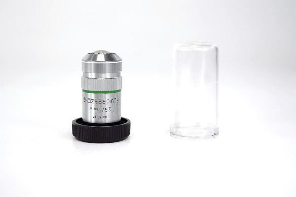 Leitz Wetzlar 25x/0.60 W Water-Immersion Fluorescence Microscope Objective 519801-cover