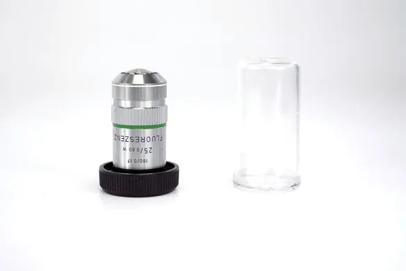 Leitz Wetzlar Fluorescence 25x/0.60 W Water Immersion Microscope Objective 519801