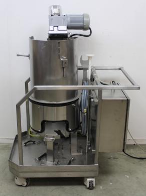 HyClone SV50171.02 Single-Use Bioreactor 50L with MotorMixer GTR 4Phase 1/4HP on Roll Cart-cover