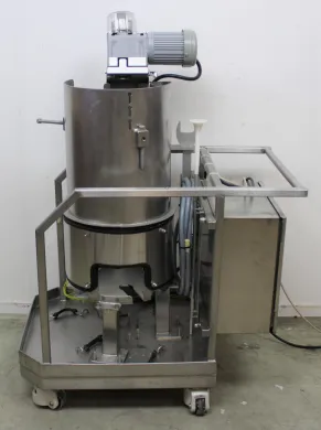 HyClone SV50171.02 Single-Use Bioreactor 50L with MotorMixer GTR 4Phase 1/4HP on Roll Cart
