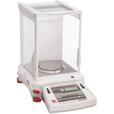 Ohaus EX124/AD Explorer Analytical Balance with 0.1 mg Readability and 120 g Capacity