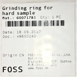 Foss 10013810 Grinding Ring for Hard Samples Compatible with Cyclotec 1093, 4 of 4