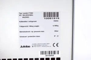 Julabo FT402 Rapid Immersion Cooler, -40 to +30 °C, 9650842.03 with Probe, 7 of 7