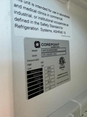 Corepoint Scientific NSPF201WWW/0MHC -20°C Ultra-Low Temperature Laboratory Freezer-cover