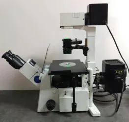 Olympus IX51 Inverted Fluorescence and Phase Contrast Microscope, 2 of 11