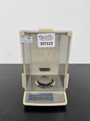 And HM-202 Analytical Balance-cover